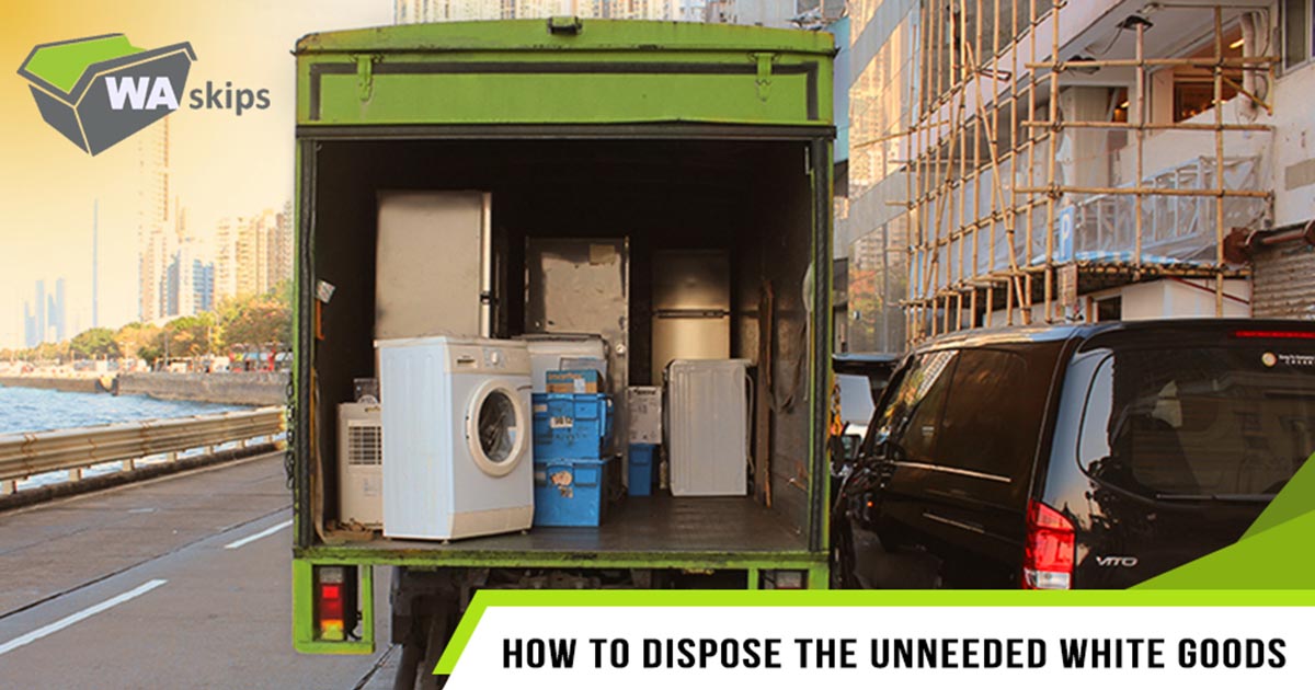how to dispose of white goods