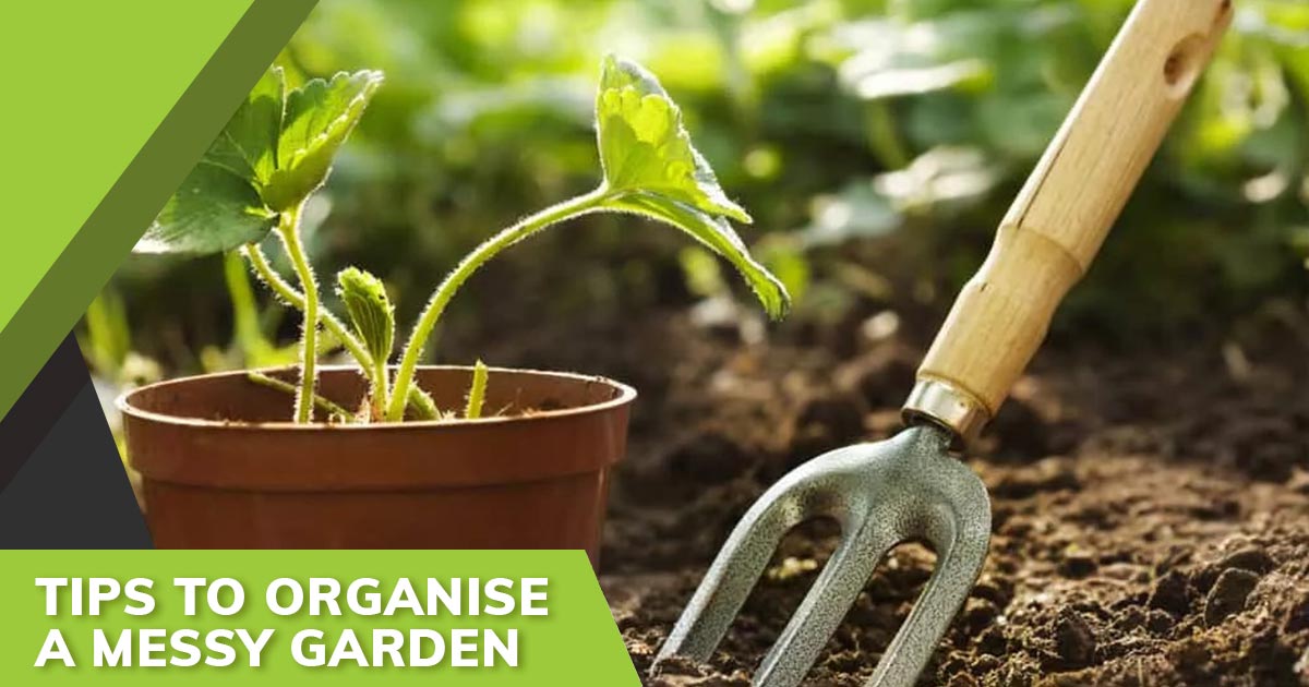 how to organise a garden