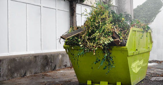 green waste skip bins perth